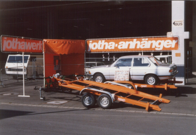 IAA Frankfurt 1976 Jotha Anhänger auf der IAA 1976