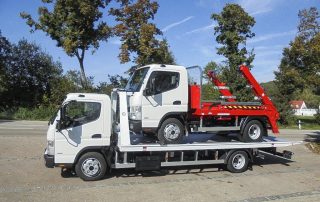Jotha Autotransporter und Absetzkippaufbau