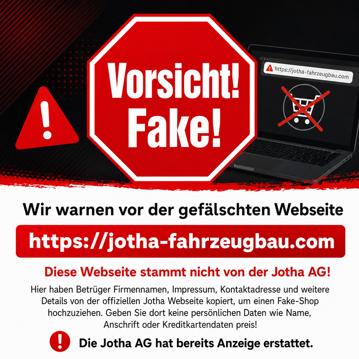 jotha-warnung vor fakewebseite und fakrshop